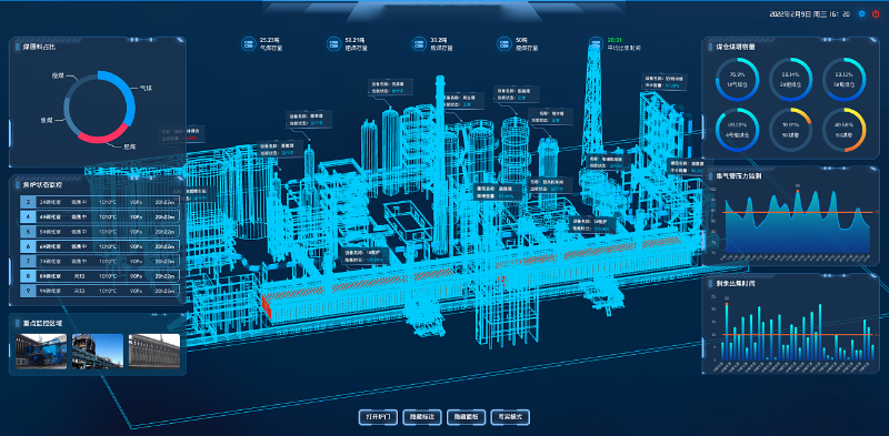 新建工廠3D可視化建設(shè)是什么樣的？